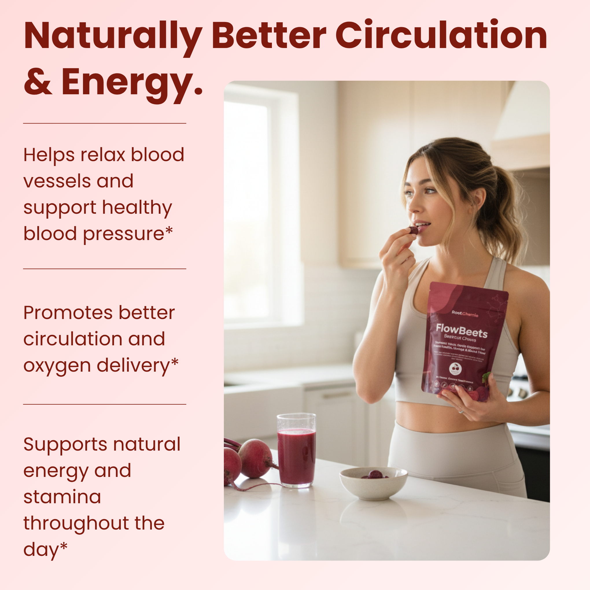 FlowBeets Beetroot Chews