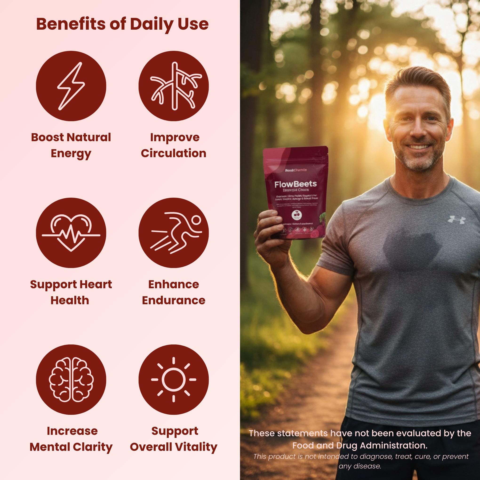 FlowBeets Beetroot Chews